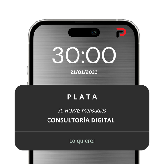 Consultoría Digital 30 Hrs. Paquete Plata